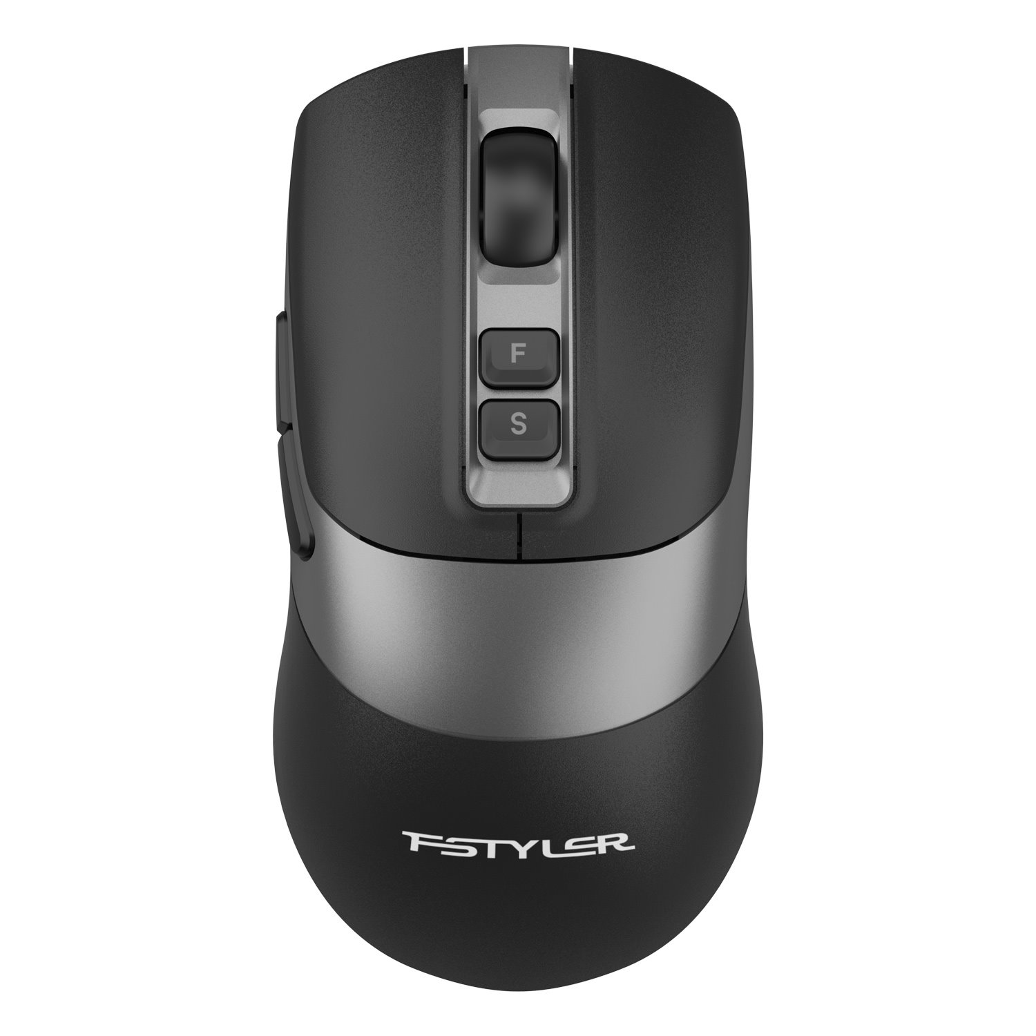 A4tech FG50S Plus FStyler, bezdrátová tichá kancelářská myš, 2,4GHz, černá