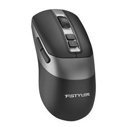 A4tech FG50S Plus FStyler, bezdrôtová tichá kancelárska myš, 2,4 GHz, čierna