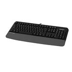 A4tech FK20 FStyler, multimediální kancelářská klávesnice, CZ/US, USB, šedá