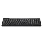 A4tech FStyler FBK23 AS, bezdrátová Dual mode Bluetooth+2,4G klávesnice, CZ, černá