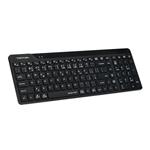 A4tech FStyler FBK23 AS, bezdrôtová klávesnica s duálnym režimom Bluetooth + 2,4 GHz, CZ, čierna