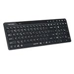 A4tech FStyler FBK27C AS, Bezdrôtová klávesnica s duálnym režimom Bluetooth + 2,4 G, CZ, čierna