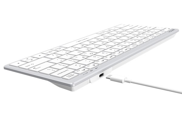 A4Tech FX51, bílá, CZ/SK