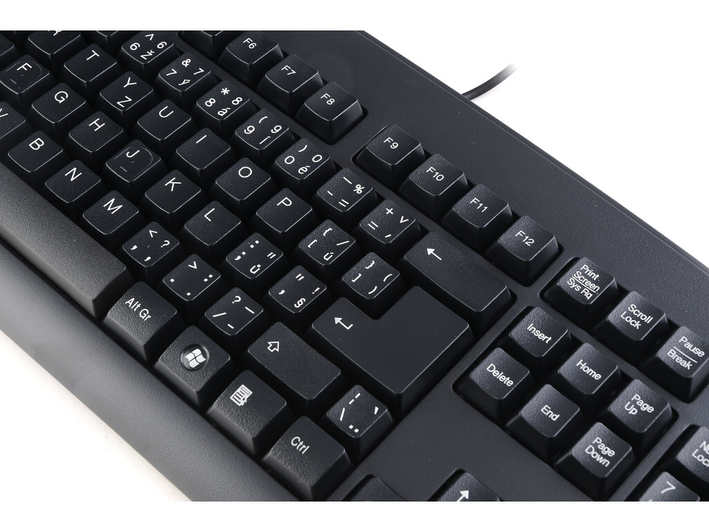 A4tech KB-720, čierna, CZ/SK