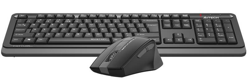 A4Tech set klávesnice a myši FGS1035Q, bezdrátový, CZ/SK