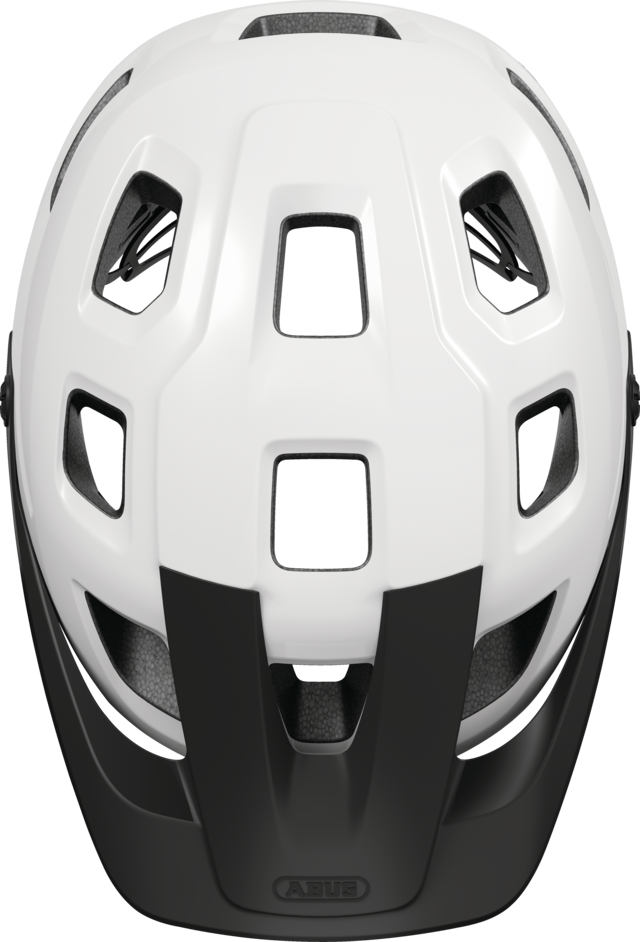 Abus MoTrip MIPS shiny white vel.L (57-61)