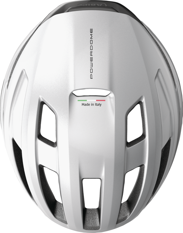 Abus PowerDome gleam silver vel.M (54-58)