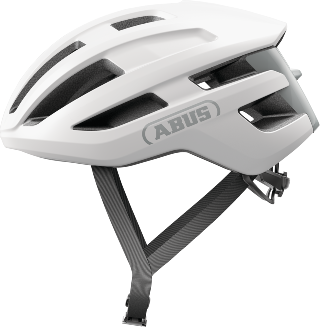 Abus PowerDome polar white veľkosť M (54-58)