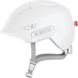 Abus Smiley 3.0 ACE LED pure white, veľkosť M ( 55-50) / detská prilba