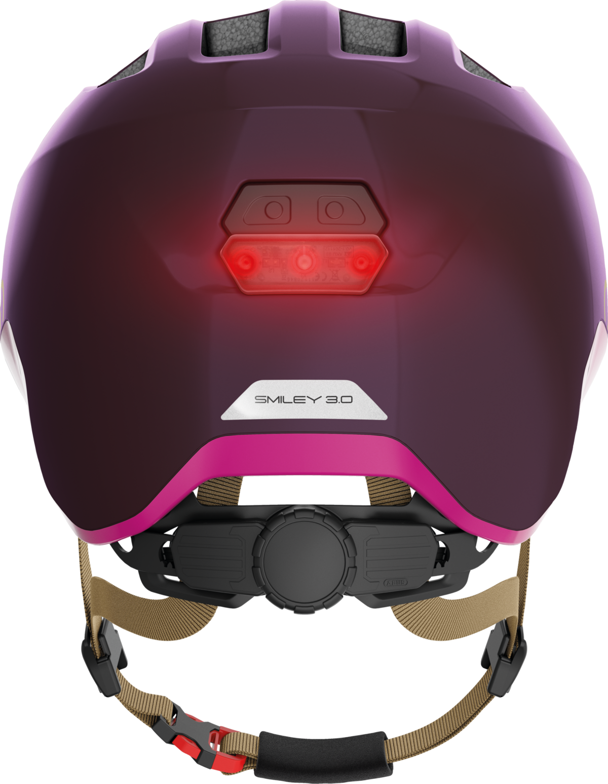 Abus Smiley 3.0 ACE LED royal purple vel.M (50-55cm)