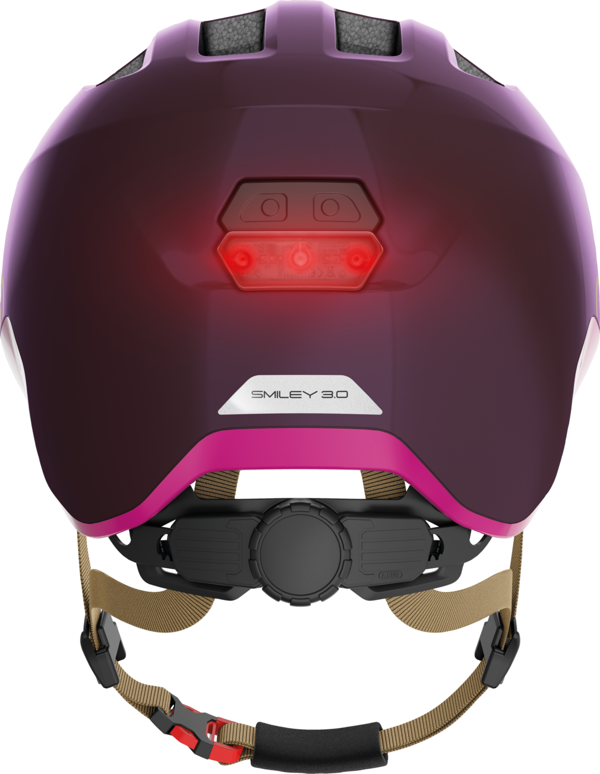 Abus Smiley 3.0 ACE LED royal purple veľkosť M (50-55cm)
