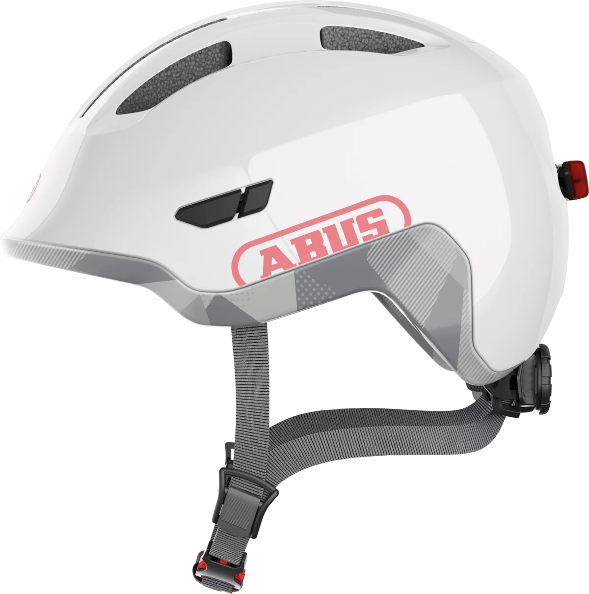 Abus Smiley 3.0 ACE LED shiny white vel.S (45-50cm)