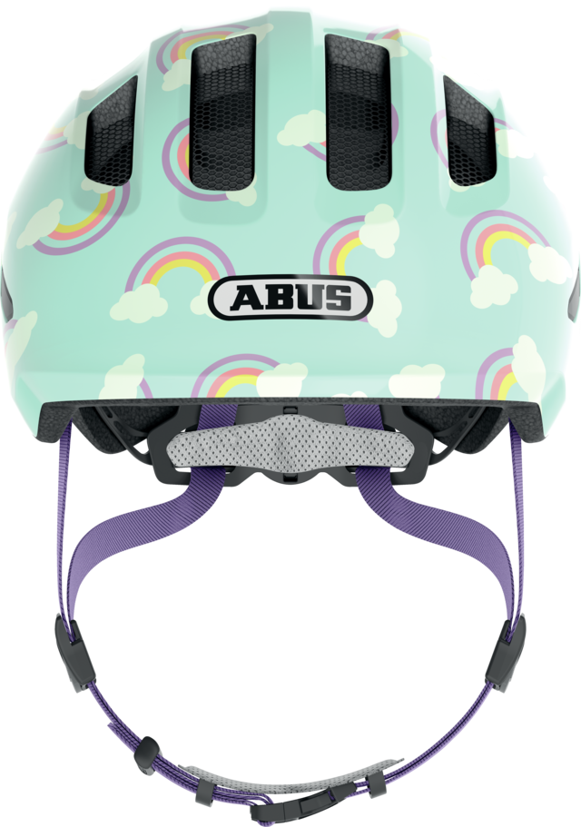 Abus Smiley 3.0 LED blue rainbow vel.M (50-55) / dětská helma