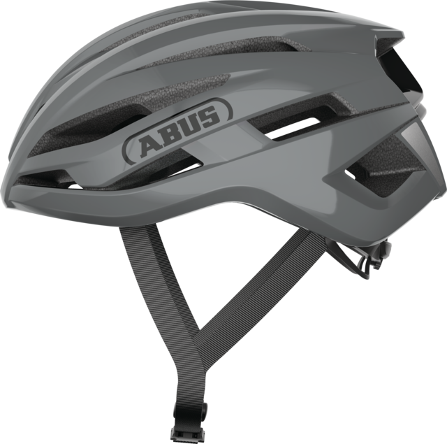 Abus StormChaser ACE race grey vel.L (59-61)