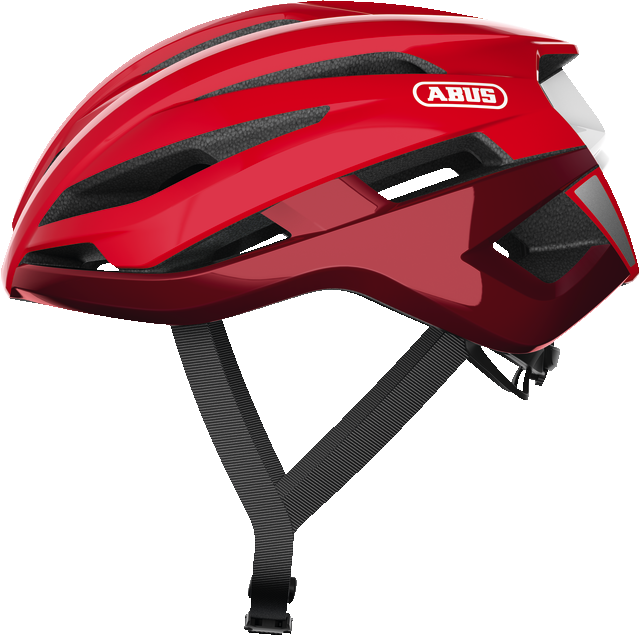 Abus StormChaser blaze red vel.M (52-58)