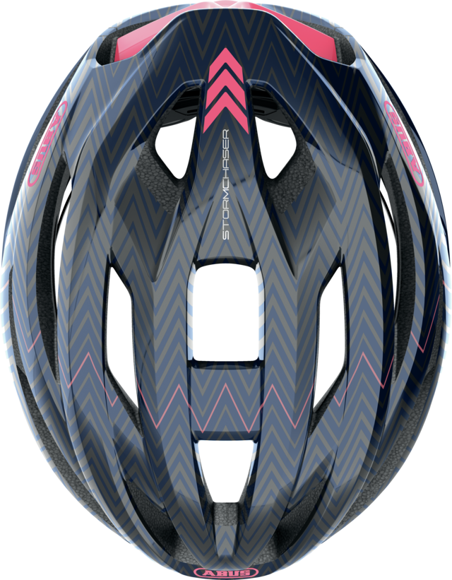 Abus StormChaser zigzag blue vel.L (59-61)