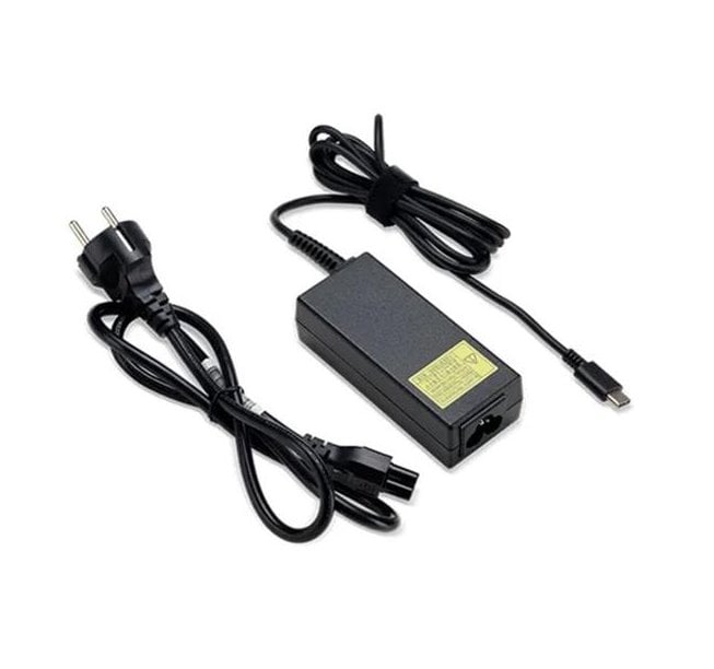 Acer 65W USB-C Adapter, černá
