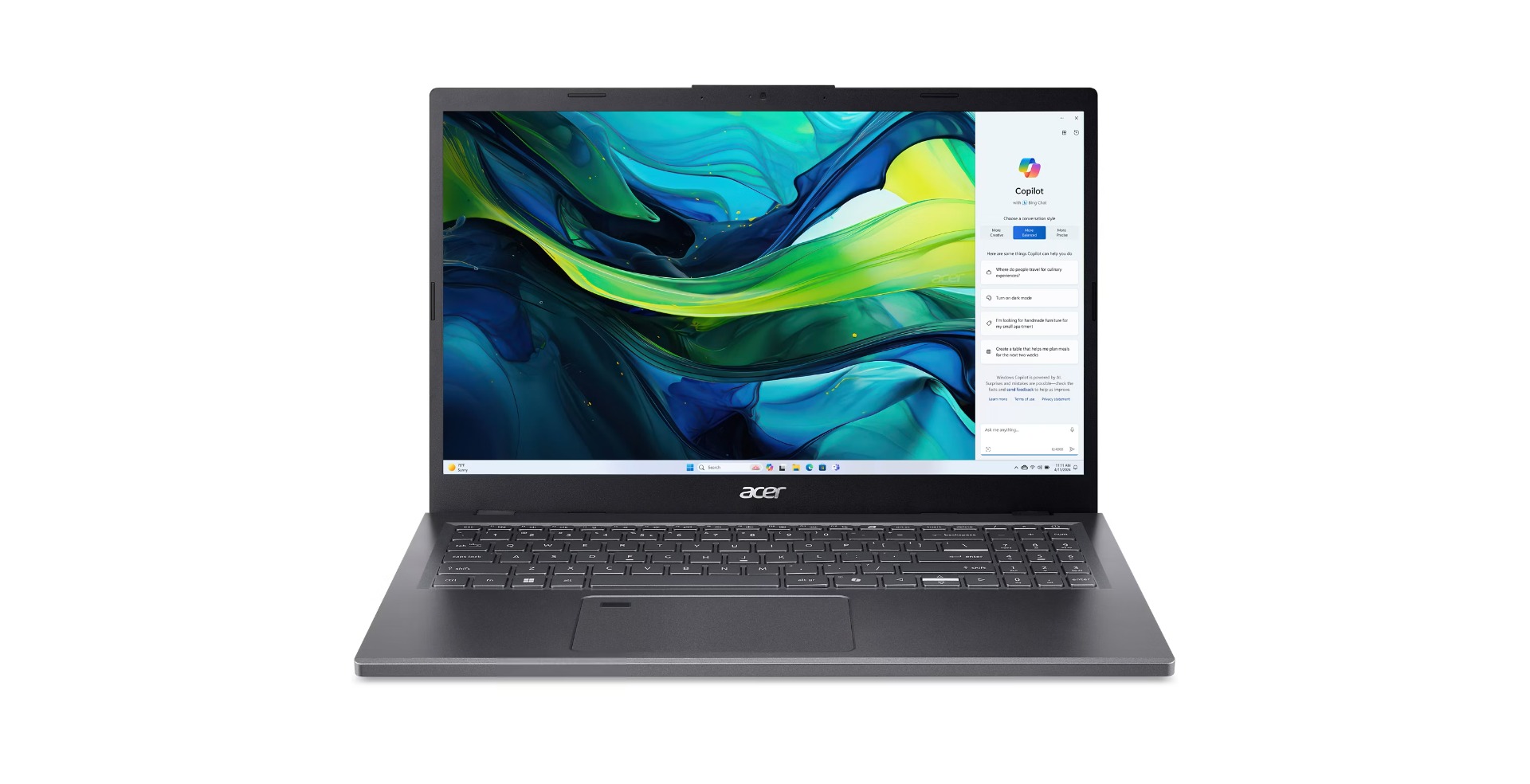 Acer Aspire 15 Steel Gray (A15-61M-R8QV) (NX.J9DEC.005)