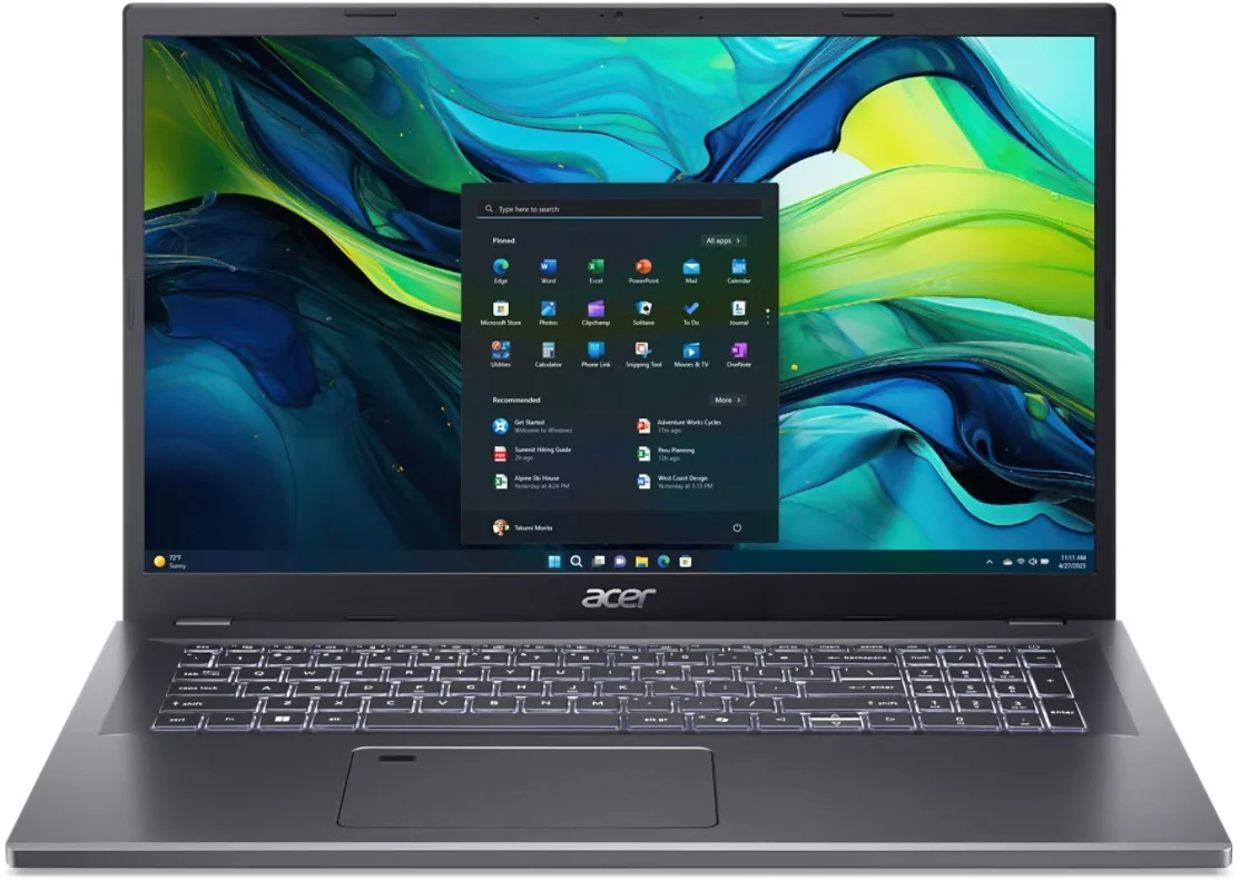 Acer Aspire 17 Steel Gray (A17-51M-31ZG) (NX.J02EC.005)