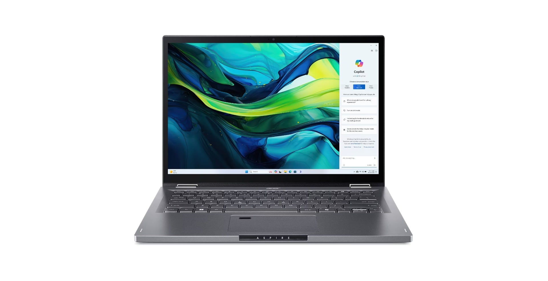Acer Aspire Spin 14 Steel Gray (ASP14-52MTN-541L) (NX.J3JEC.005)