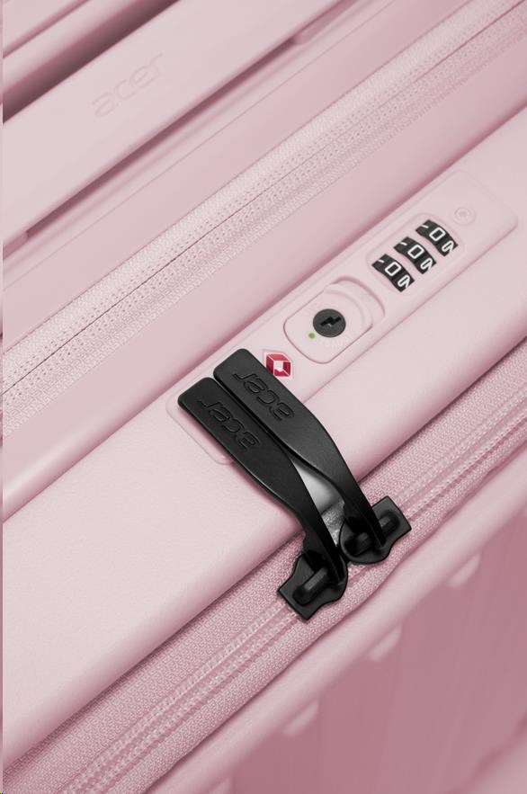 Acer Barcelona Luggage 20", světle růžová