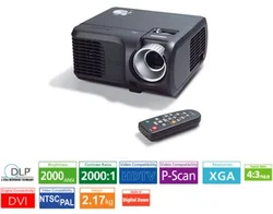 ACER DLP projektor PD120D, 2000 Lum,XGA 1024x768, 2000:1,31dB, DVI