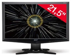 ACER G225HQVbd 22" LCD 1920x1080,5000.:1,5ms,DVI