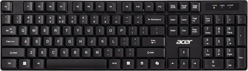 Acer Keyboard AKR110 Wireless Black Switch CZ/SK