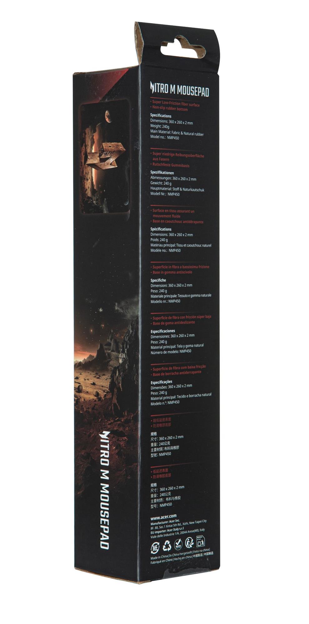 Acer Nitro Mousepad M 350x260mm