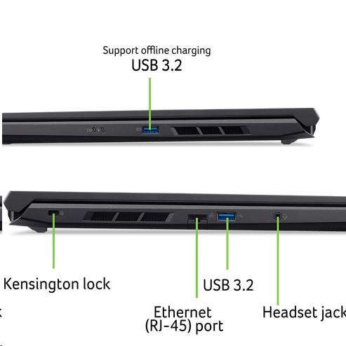 Acer Nitro V 16 Obsidian Black (ANV16-41-R5KY) (NH.QP0EC.001)