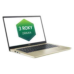 Acer Swift 3X Safari Gold celokovový (SF314-510G-573B) (NX.A10EC.003) - Notebooky