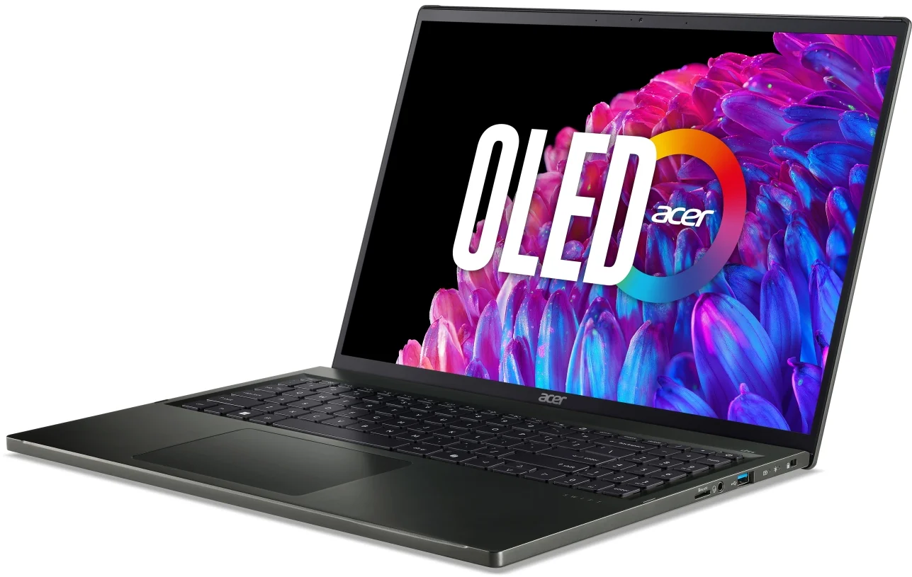 Acer Swift Edge 16 Olivine Black (SFE16-44-R330) (NX.KTDEC.002)