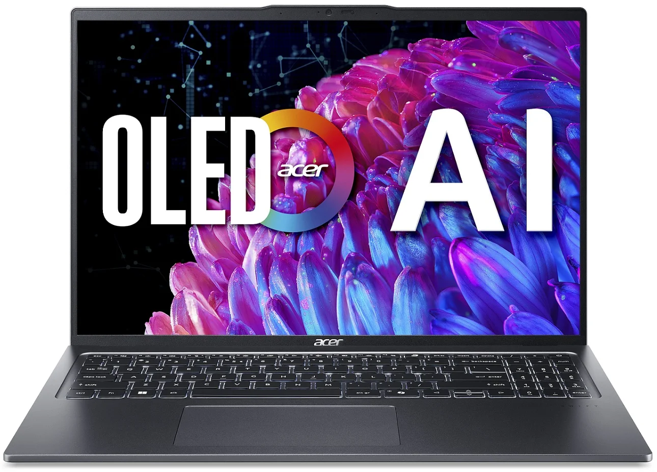 Acer Swift Go 16 Steel Gray (SFG16-72-75LU) (NX.KSHEC.001)