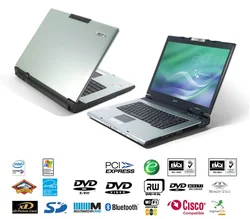 ACER TM 4233NWLMi 15,4"PD-M T5500/1GB/120GB/DVD±RW/W/CAM/Linux