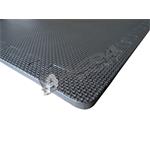 ACRA D83 Podložka do posilňovacích strojov 120x120x1 cm ČIERNA