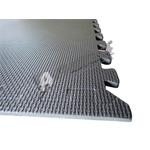 ACRA D83 Podložka do posilňovacích strojov 120x120x1 cm ČIERNA