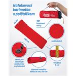 ACRA L48-CRV Nafukovací karimatka červená 