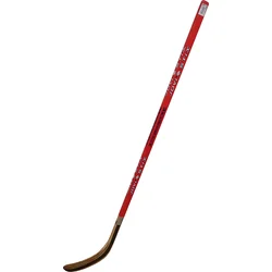 ACRA Laminovaná hokejka ľavá 125 cm červená