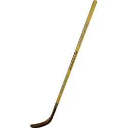 ACRA Laminovaná hokejka levá 125 cm - žlutá