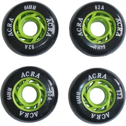 ACRA SKATE Náhradní kolečka do kolečkových bruslí 64 x 24 mm - CS05