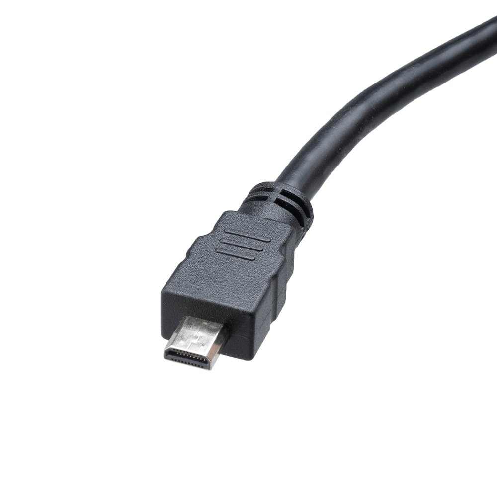Adaptačný kábel AKASA HDMI na micro HDMI, 25 cm