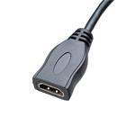 Adaptačný kábel AKASA HDMI na micro HDMI, 25 cm