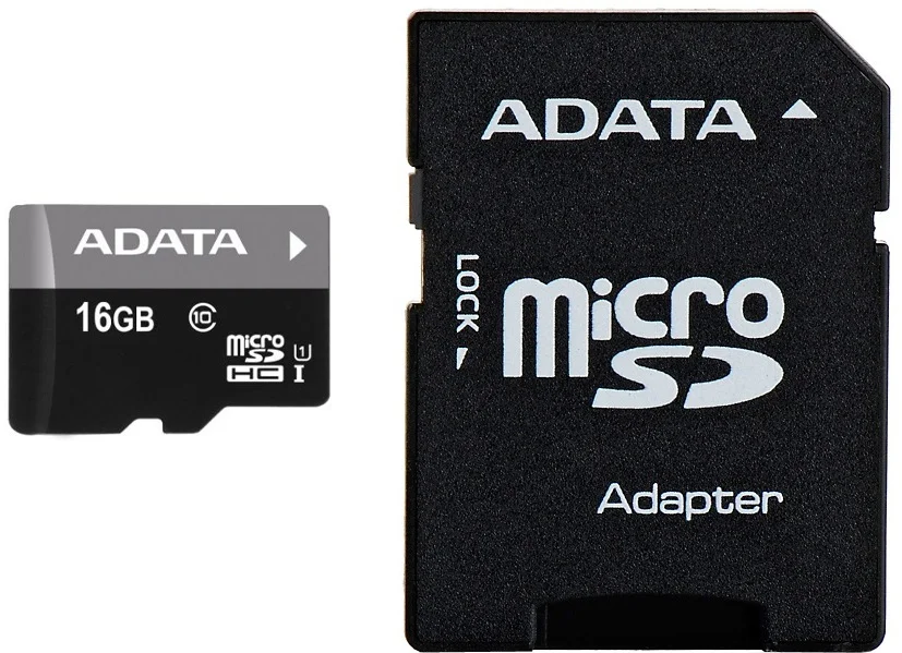 Adaptér ADATA microSDHC Premier 16GB SDHC Cl10