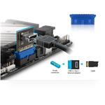 Adaptér AKASA AK-CBUB51-BK 20-pin USB 3.1