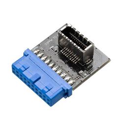 Adaptér AKASA AK-CBUB51-BK 20-pin USB 3.1
