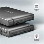 Adaptér AXAGON ADSA-CC USB-C 10Gb/s pre M.2 NVMe + SATA