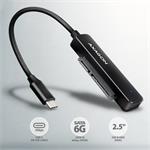 Adaptér AXAGON ADSA-FP2C USB-C 5Gb/s - SATA 6G 2,5" SSD/HDD SLIM