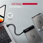 Adaptér AXAGON ADSA-FP2C USB-C 5Gb/s - SATA 6G 2,5" SSD/HDD SLIM