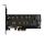Adaptér AXAGON PCEM2-D PCIe NVMe+NGFF M.2