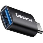 Adaptér Baseus USB-A na USB-C čierny
